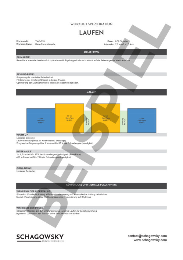 Mitteldistanz - Build+Peak - Level 1 - Pace/Watt – Bild 4