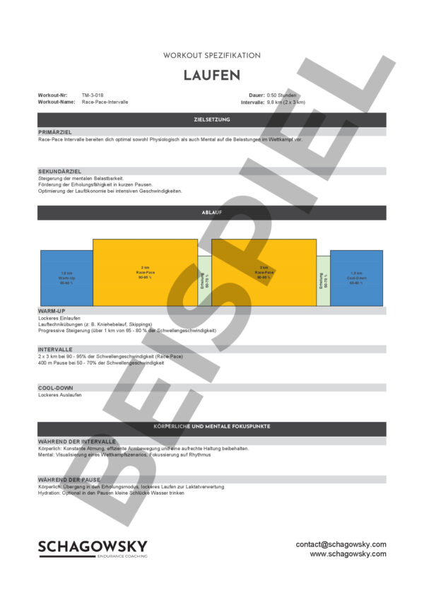 Mitteldistanz - Build+Peak - Level 3 - Pace/Watt – Bild 4
